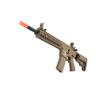 Lancer Tactical Gen 2 EVO AEG LT-12 AEG Aerosoft Gun, Tan with High FPS view 4