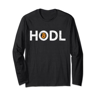 Bitcoin HODL - Bitcoin Hold Long Sleve T-Shirt