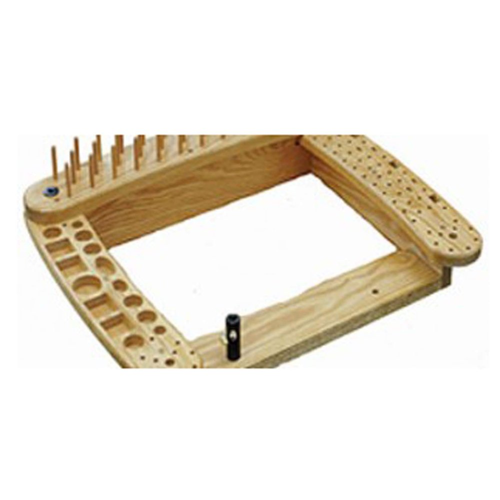 Wapsi Fly Furniture Fly Tyer's Desk Top Jr. Workbench Organizer Oak Wood