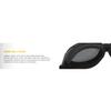Bobster  Cruiser 3, Matte Black Frame, Smoked, Amber, Clear & Smoked with Blue Revo Lens view 4