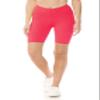 Leggings Depot Women's Buttery Soft Fashion Biker Shorts Athletic Shorts for Yoga, Fuchsia, Medium view 2