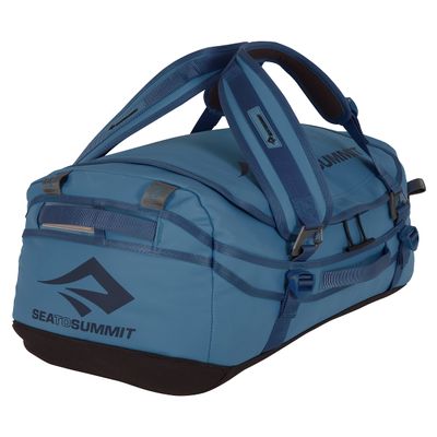 Sea to Summit Expedition Duffle Bag with Backpack Straps, 45 Liter, Dark Blue