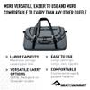 Sea to Summit Expedition Duffle Bag with Backpack Straps, 45 Liter, Dark Blue view 2