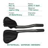 Triathlon Aero Bars Carbon Handlebar RXL SL Bike TT Handlebar Triathlon Extensions bullhorn handlebar carbon aero handlebars aerobars Black 3K Matte 31.8x340mm bullhorn handlebars tt bars carbon view 2