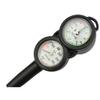 SEAC Unisex's Console 3 Pressure, Depth Gauge and Compass for Scuba Diving, Scale 0-70 mt and 0-400 bar, Black, Standard view 4