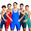 Elite Sports Mens wrestling singlets, Standard Singlet for Men Wrestling Uniform (Blue, Medium) view 1