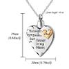 weikui Cremation Jewelry for Ashes Pendant Always in My Heart Urn Necklace for Women/Men Stainless Steel Angel Wings Memorial Keepsake Jewelry-Nana (April) view 2