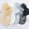 Long-Perfect Ultrathin Lace Socks Cotton Bottom Transparent Elastic Short Socks,Mesh Ankle Socks (Black-4 pairs) view 4