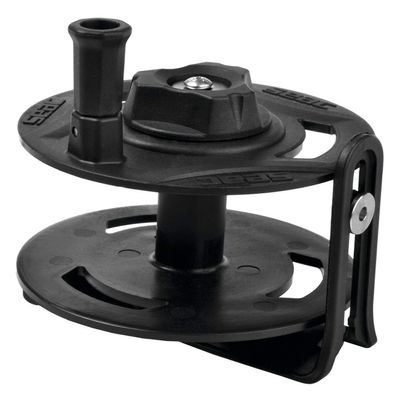 SEAC Reel for Blue Gun, Thunder, X-Fire, Ocean, Combat, Ghost and Bolt Series Sling Guns for Spearfishing, 98.4ft, Black