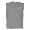 0153. Good Vibe Society Bones Hand Shaka Cool Vintage Graphic Men's Muscle Tank Sleeveles t Shirt (Light Gray X Large) view 2
