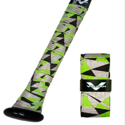 Vulcan | 1.00mm Bat Grip | Baseball/Softball | Green Glow