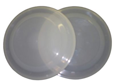 Jean Plastics 6 Flyers, Flying Discs (Glow) 9 1/4 Inch Diameter