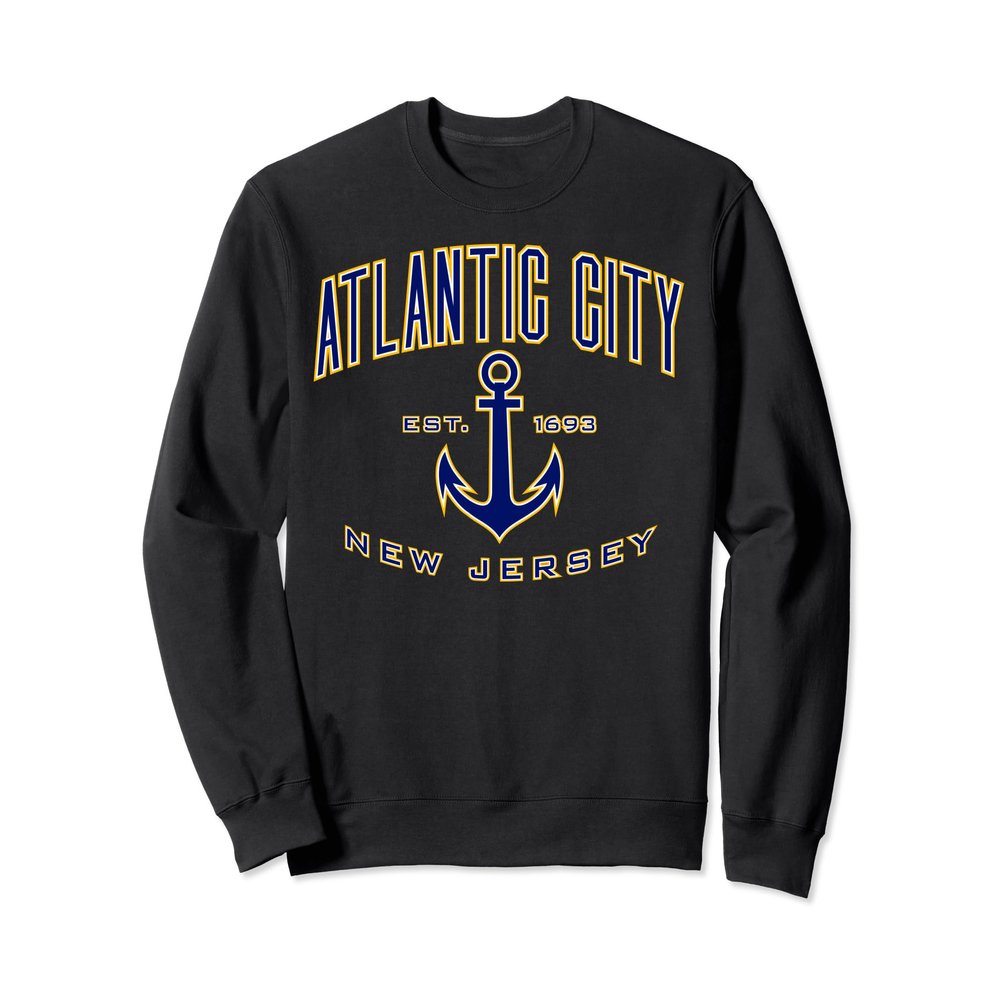 Atlantic City NJ Sweatshirts for Women & Men