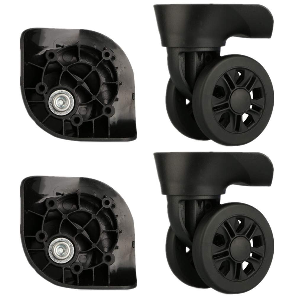 GH8 (DL-W170#) Mute Connected Spinner Wheels for Replacement Luggage Wheels Wear Silent Draw bar Box DIY (4 pcs/Set)
