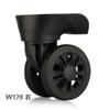GH8 (DL-W170#) Mute Connected Spinner Wheels for Replacement Luggage Wheels Wear Silent Draw bar Box DIY (4 pcs/Set) view 4