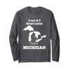 4 out of 5 Great Lakes prefer Michigan Long Sleeve T-Shirt view 1