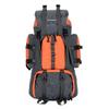 UNISTRENGH 55L Backpack Internal Frame Hiking Backpacking Lightweight Water Resistant Nylon Travel Packs with Rain Cover (Orange) view 1