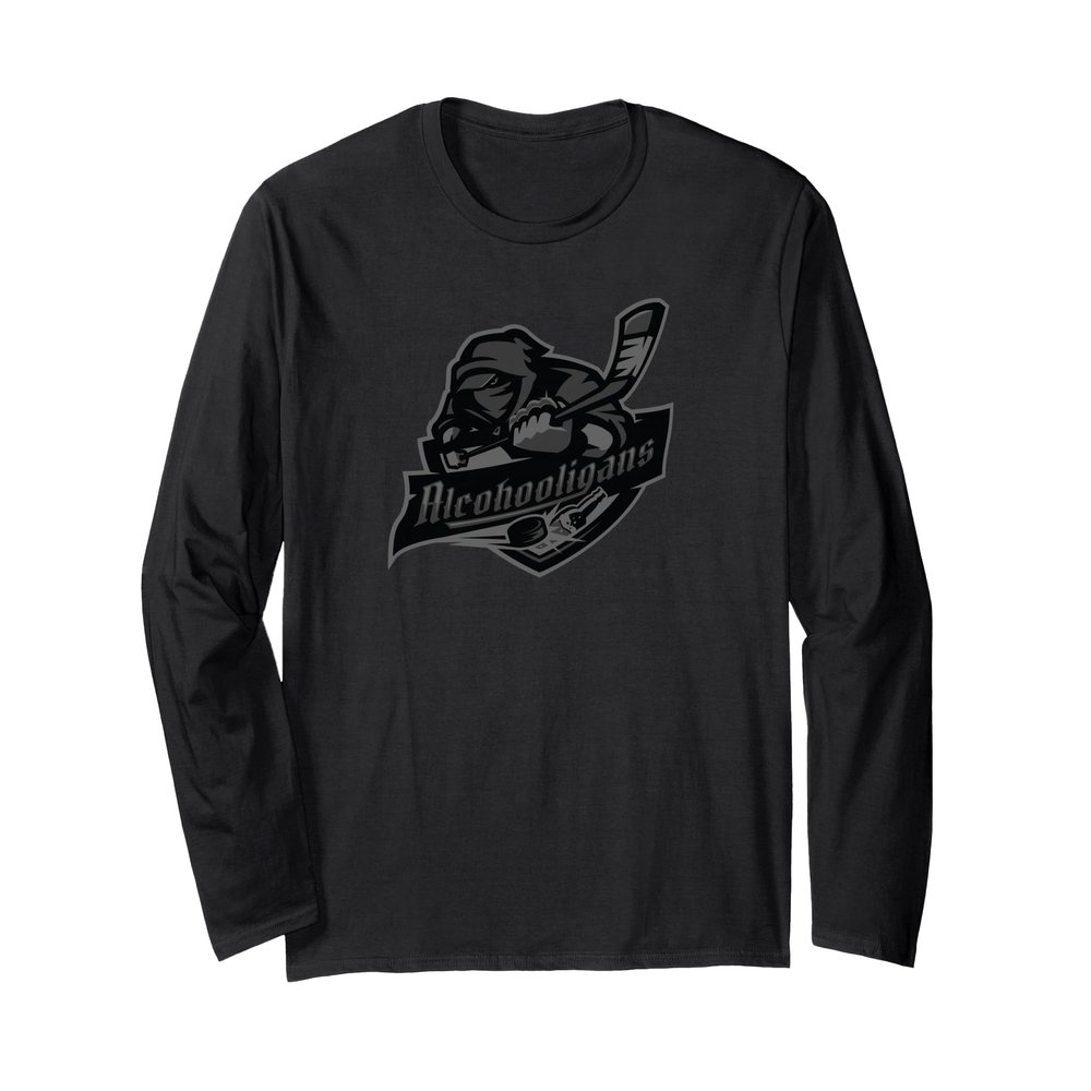 Alcohooligans Blackout Edition long sleeve t-shirt