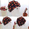 Fashion Flower Swim Cap for Women, Floral Petal Butterfly Pattern Retro Style Bathing Caps Handmade Floral Cap Keep Long Hair Dry view 3