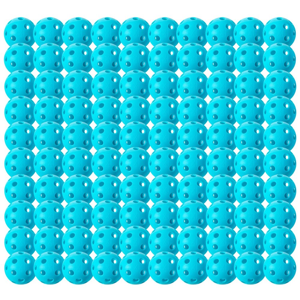 Franklin Sports X-26 Pickleballs - Indoor - 100 Pack - USAPA Approved - Blue