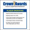 Color Guard Plaques, Custom Engraved Color Guard Trophy Plaque Award, Great Customizable Color Guard Gift Prime view 4
