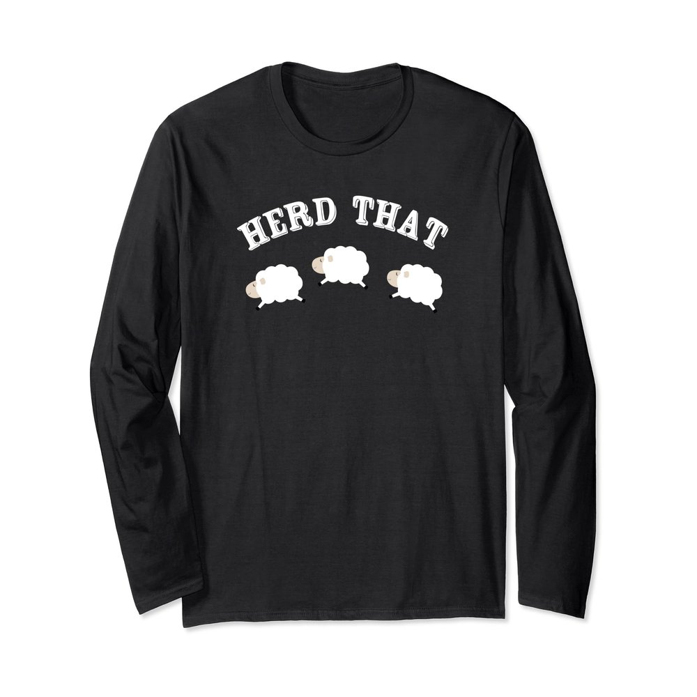 Herd That - Farmers Cute Sheep & Lamb LONG SLEEVE
