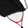 Lixada Tennis Racquet Cover Bag Soft Fleece Storage Bag Case for 1-2 1-2 Tennis Rackets Adjustable Shoulder Strap Drawstring Closure view 3
