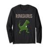 Dinosaur Runner Long Sleeve Shirt T Rex Running Shirt Gift view 1