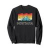Retro Montana Mountains Sweatshirt - Vintage view 1