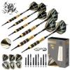 SHOT TAKER CO. EST. 2017 Soft Tip Darts Set - Professional Darts with Customizable Configuration, Aluminum & Plastic Shafts, O-Rings, Flights, Dart Tool, 50PC Extra 2BA Tips (17g-Signature-STC10414) view 1