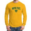 AL03 - Wayne State Warriors Arch Logo Long Sleeve - 3X-Large - Gold view 2