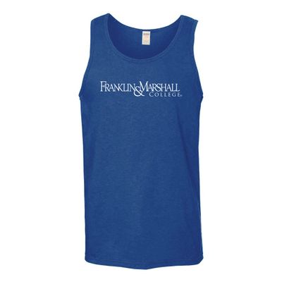 AT01 - Franklin & Marshall Diplomats Basic Block Tank TOP - Medium - Royal