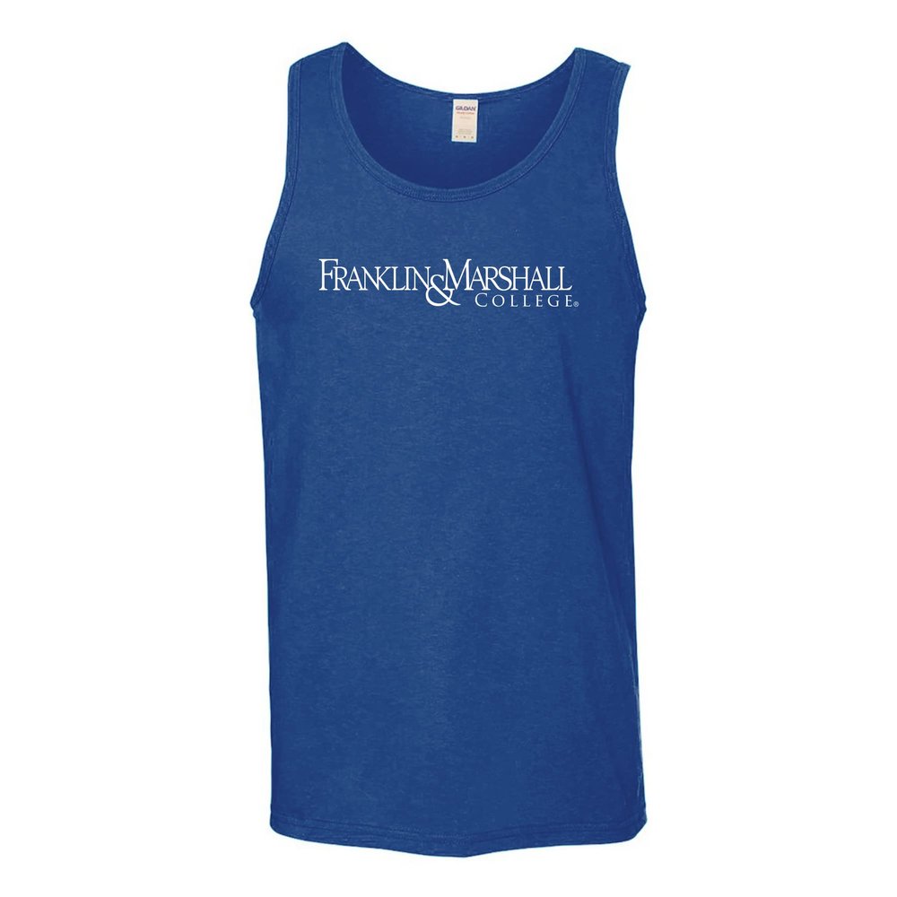 AT01 - Franklin & Marshall Diplomats Basic Block Tank TOP - Medium - Royal
