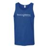 AT01 - Franklin & Marshall Diplomats Basic Block Tank TOP - Medium - Royal view 1
