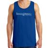 AT01 - Franklin & Marshall Diplomats Basic Block Tank TOP - Medium - Royal view 4