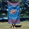 Northwest NBA Oklahoma City Thunder Beach Towel, 30" x 60", Stripes view 4