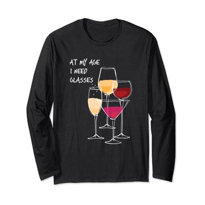 At my age I need glasses t-shirt