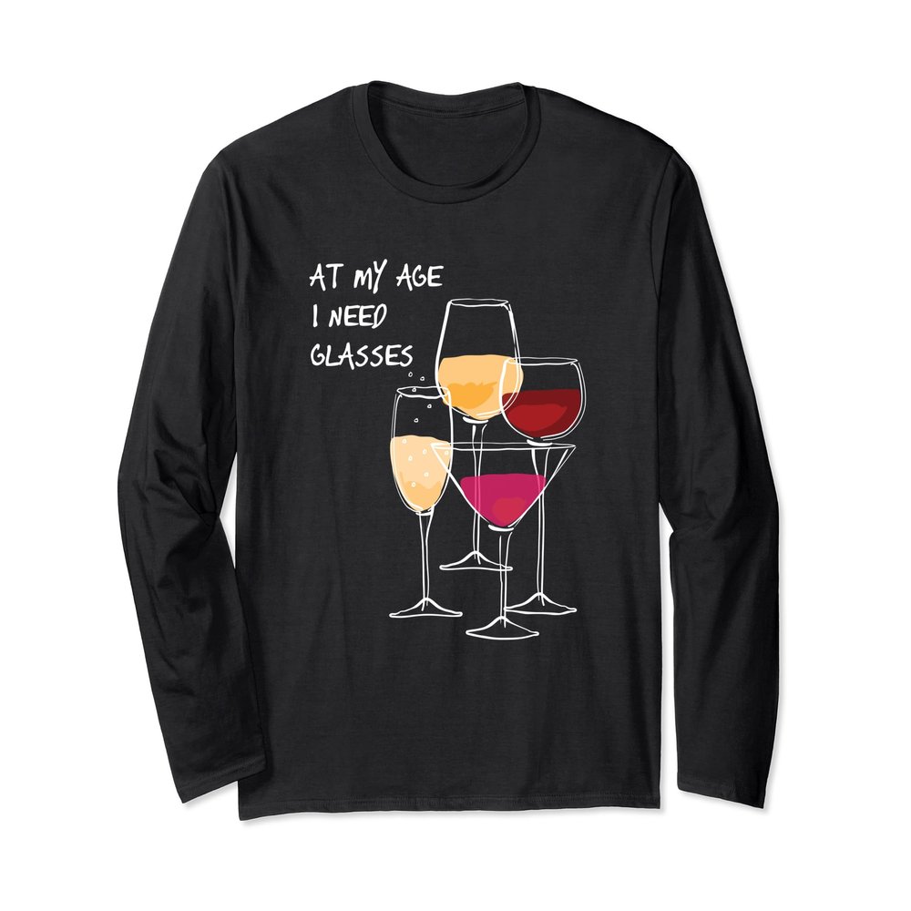 At my age I need glasses t-shirt