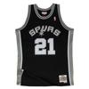 Tim Duncan San Antonio Spurs NBA Mitchell & Ness Youth Throwback Swingman Jersey view 1