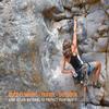 Drawstring Highend Rock Climbing Chalk Bag with a Carabiner Different Pockets for Climbing Bouldering, Gymnastics, Gym Pouch, Cross Fit and Lifting 1pcs (Black Camouflage) view 2