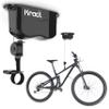 Kradl - Ceiling Mount Bike Lift and Rack. Bicycle Storage Hoist Without Electricity, Clumsy Ropes or Pulleys. 40 Pound Capacity. view 1