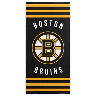 Northwest NHL Boston Bruins Beach Towel, 30" x 60", Stripes