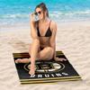 Northwest NHL Boston Bruins Beach Towel, 30" x 60", Stripes view 2