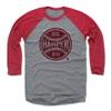 500 LEVEL Bryce Harper 3/4 Sleeve T-Shirt (Baseball Tee, XXX-Large, Red/Heather Gray) - Bryce Harper Philadelphia Ball R view 1