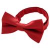 JEMYGINS Red Bow Tie Silk Bowtie and Pocket Square Hankerchief With Cufflinks Sets for Men(5) view 4