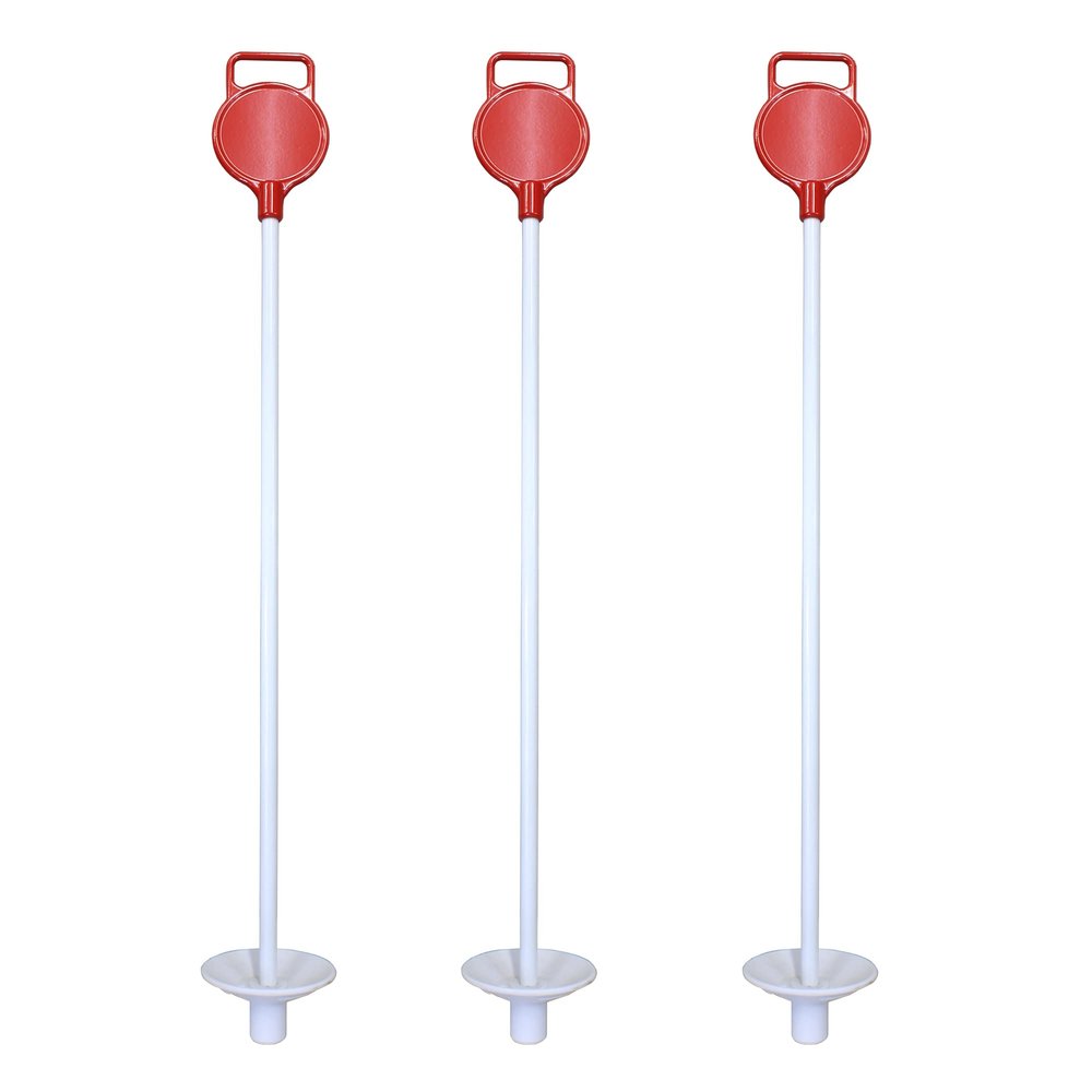 Bayco Golf Gimme Practice Green Markers - Set of 3 (Set of 3 Red)