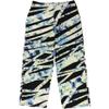 Alfani Womens Printed Casual Wide Leg Pants, Black, Medium view 1
