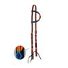 Circle Y Infinity Wrap Beaded One Ear Headstall for Horse, Sunset view 2