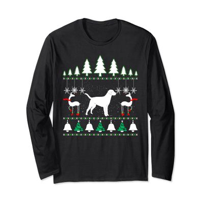 An Adorable Labrador Retriever Ugly Christmas Sweater TShirt