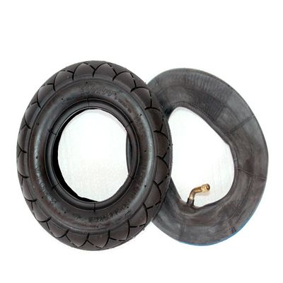L-faster 8 Inch Wheel with Drum Brake 8" Pneumatic Wheel with Expansion Brake Electric Scooter Brake Aluminium Wheel 200x50 Wheel Brake (Outer tire+Inner Tube)